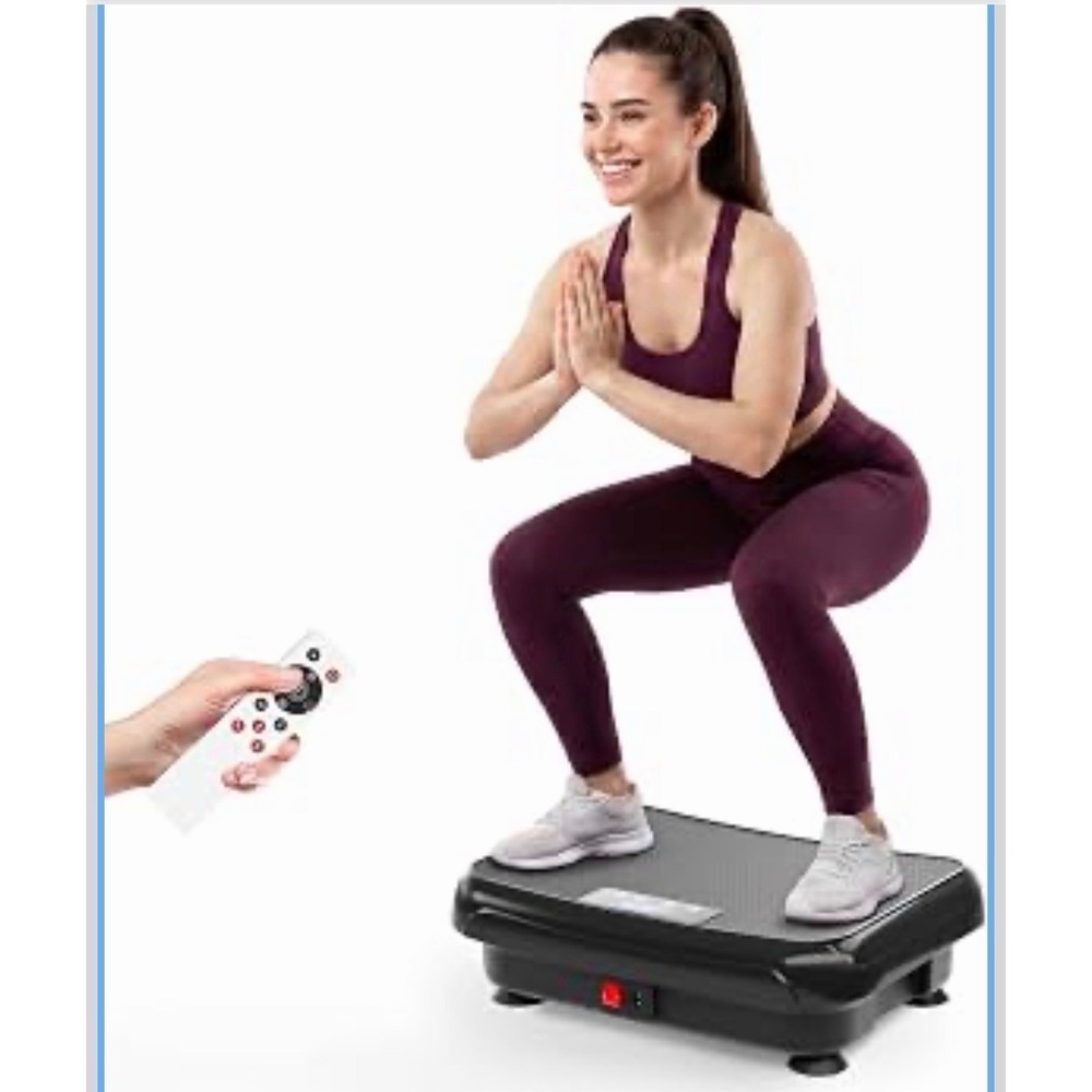 Vibration Plate Exercise Machine Power Vibrating Plate For Lymphatic Drainage